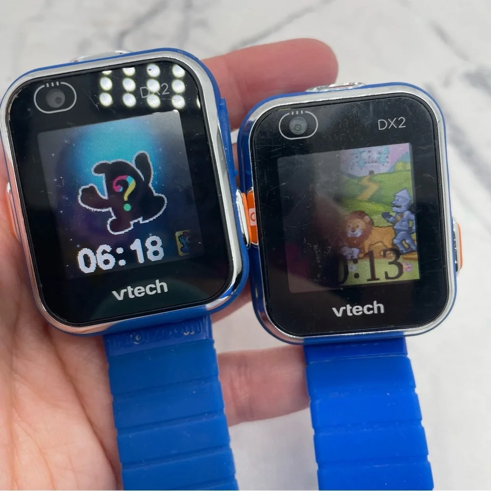 2 Kidizoom Smartwatches DX2 Blue No Charging Cords